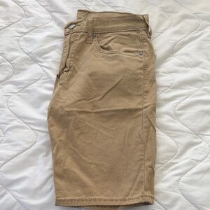 Levi's Men's Khaki Flat Front Shorts